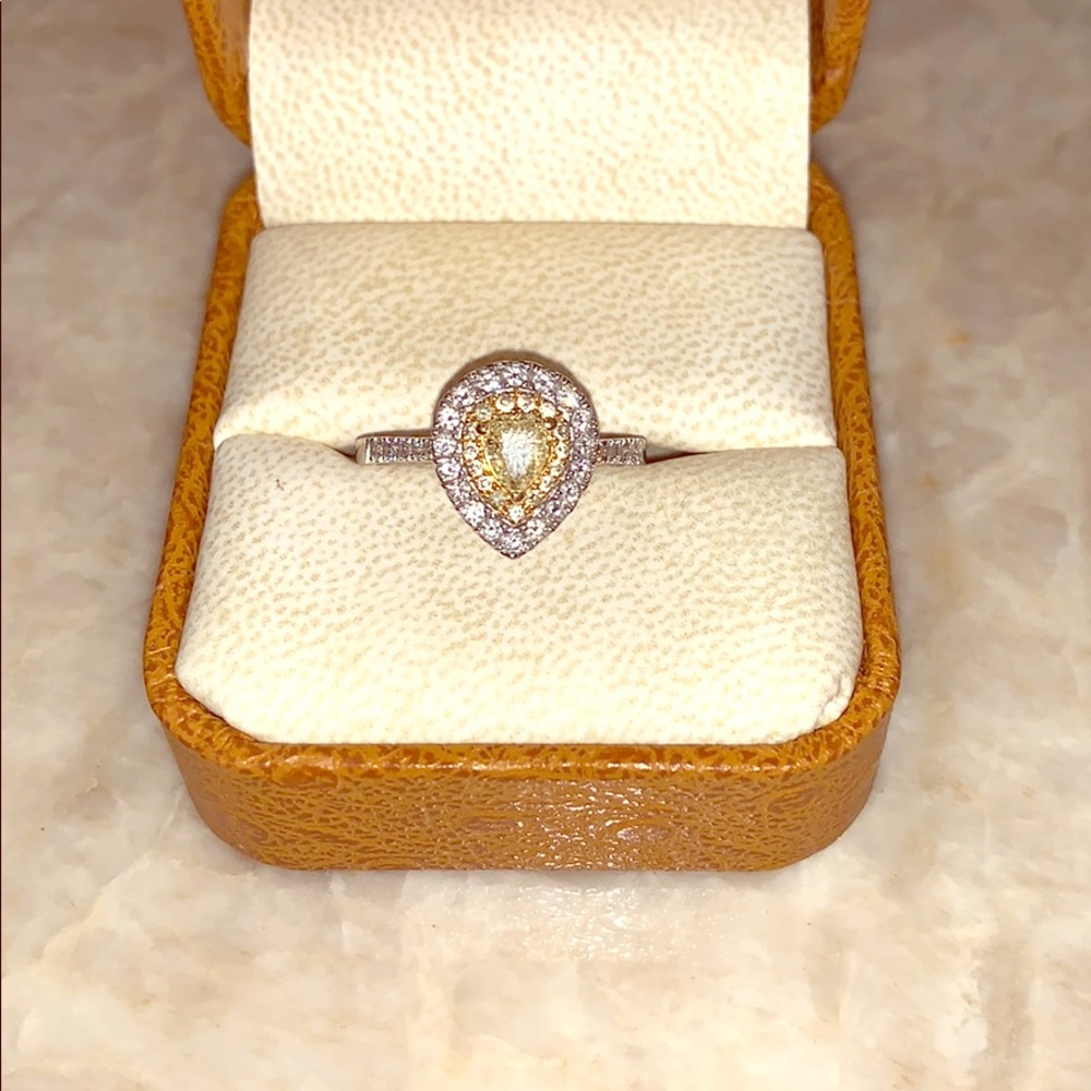Yellow Diamond Ring